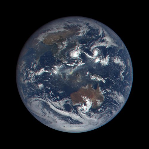 Blue Marble with Australia