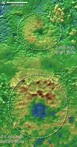 Pluto volcano image