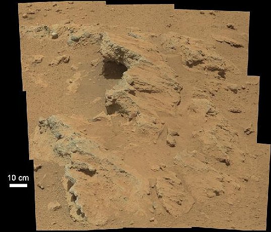 Mars gravel