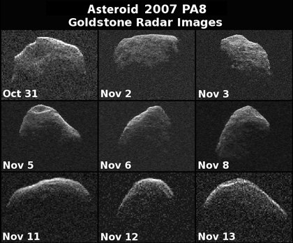 Asteroid images