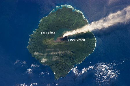 Volcano in Vanuatu