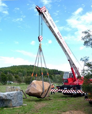 Moving another big rock