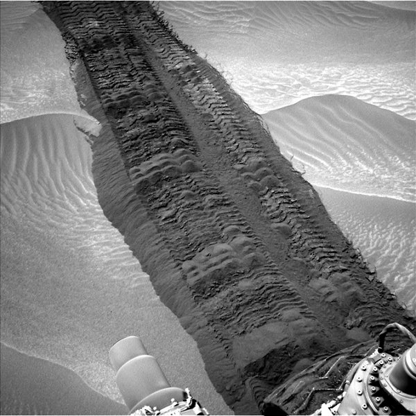 Tracks on Mars 2 years on