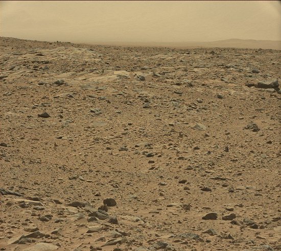 On the way to Mount Sharp