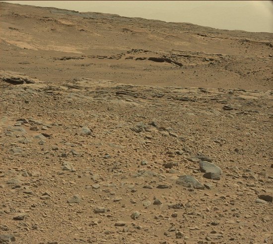 On the way to Mount Sharp